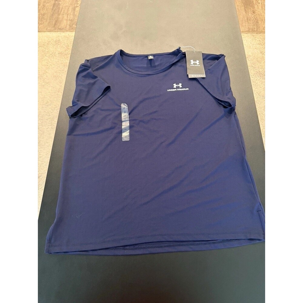 Under Armour Tech 2.0 T Shirt Navy Blue Short Sleeve Mens XS NWT Loose Fit Tee